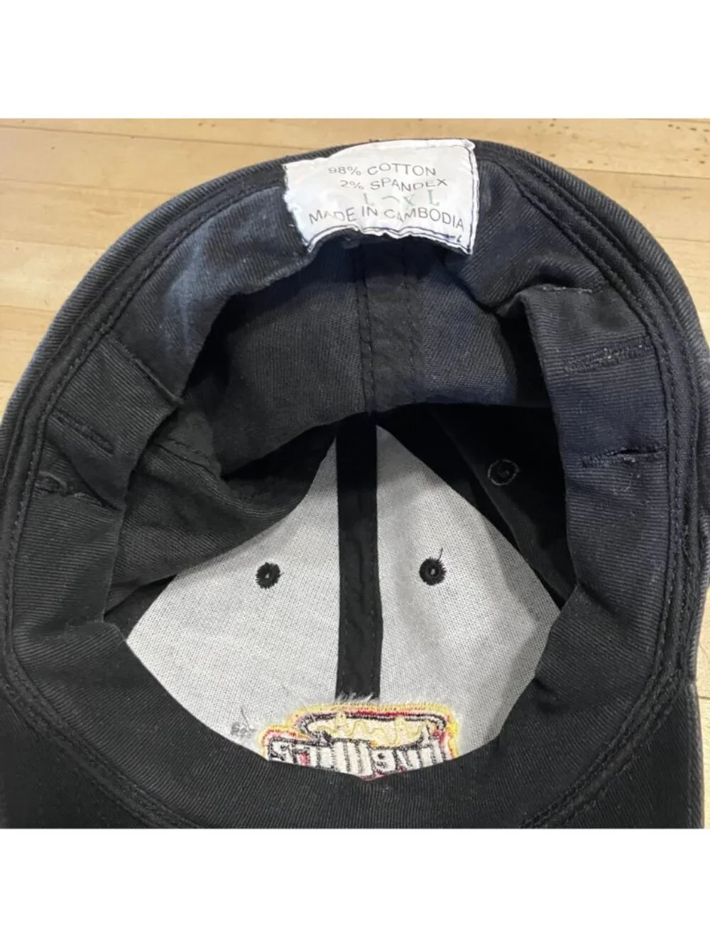 Mountain Dew Mens Vintage LiveWire 90s Embroidered Trucker Hat L/XL Black SP EXC